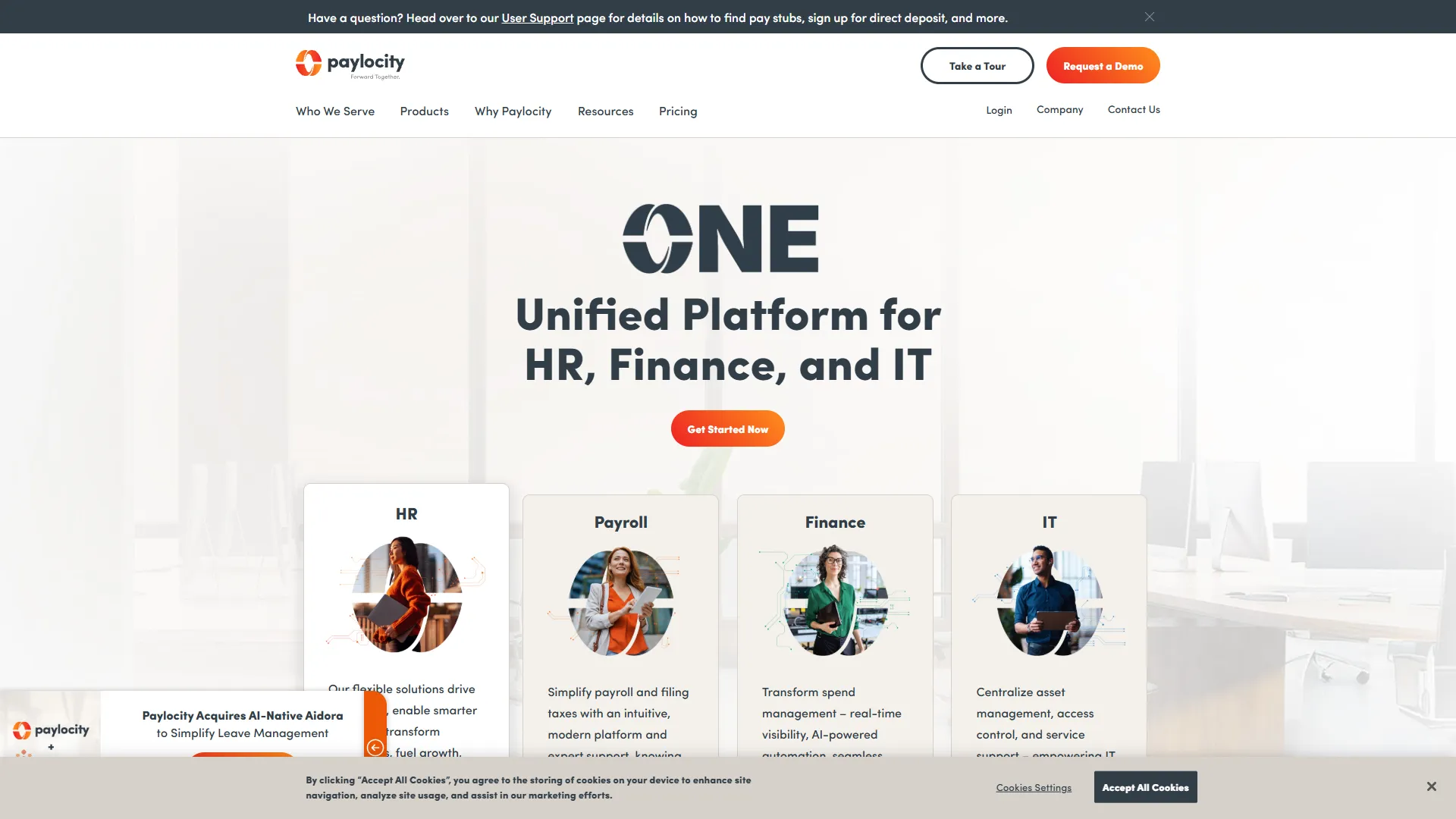 Paylocity Screenshot